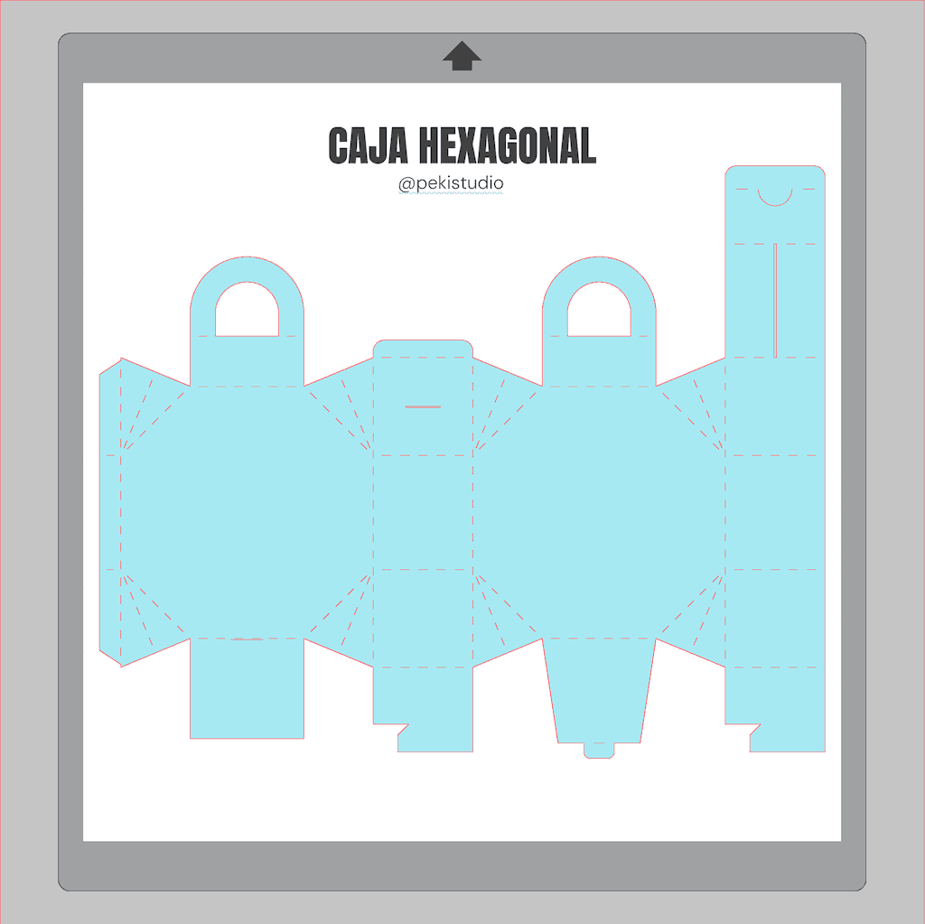 Caja Hexagonal ¡Descarga Gratis! 📦 - Slide 2