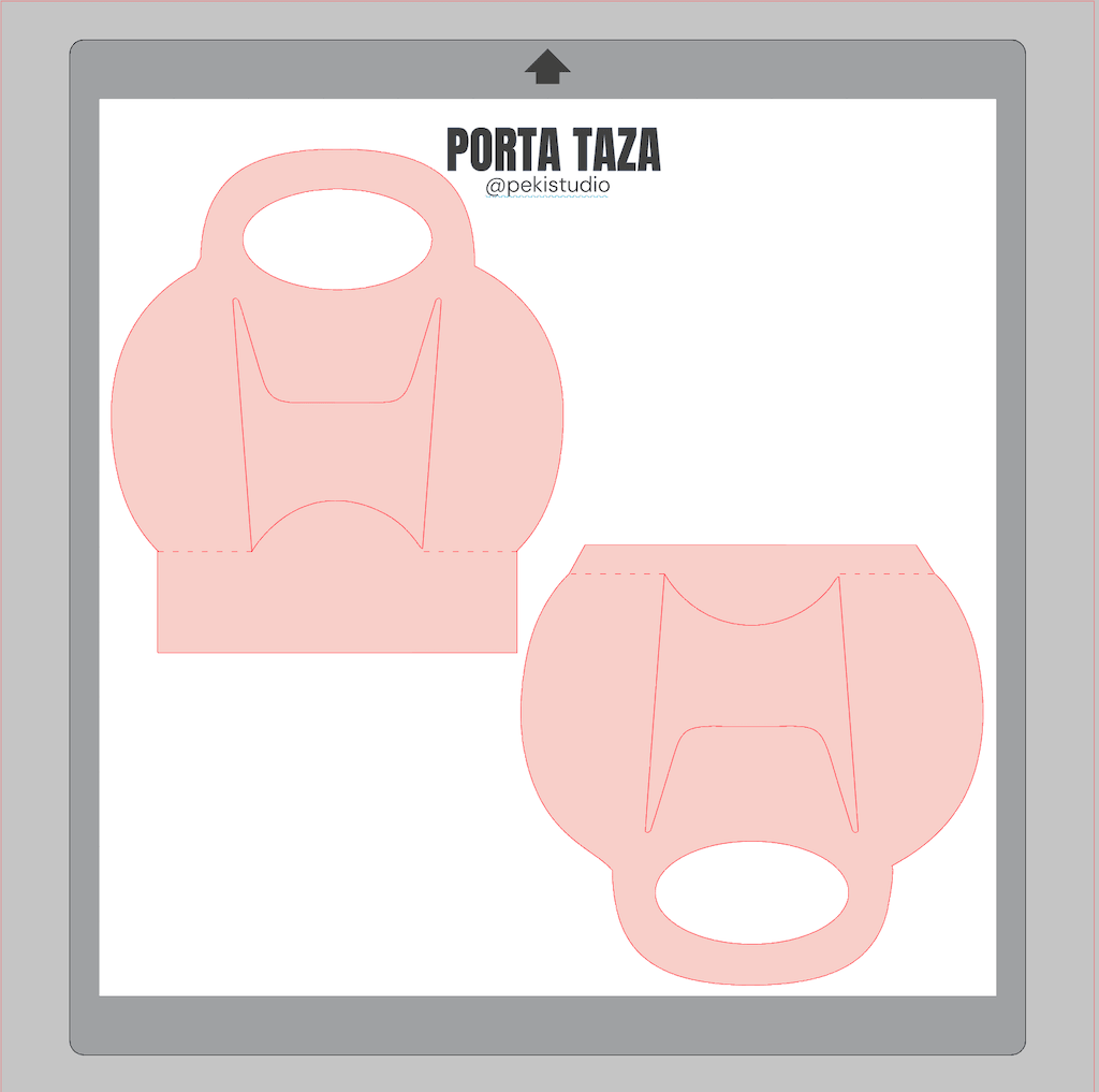 Porta Taza ¡Descarga Gratis! ☕ vista 2