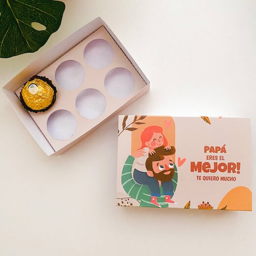 Caja especial para sorprender a papá! 💙 vista 2