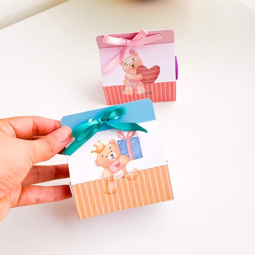 Cajitas Osito con Encanto 🎀 vista 2