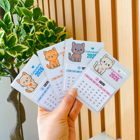 Descarga Gratis un mini calendario imantado vista 1