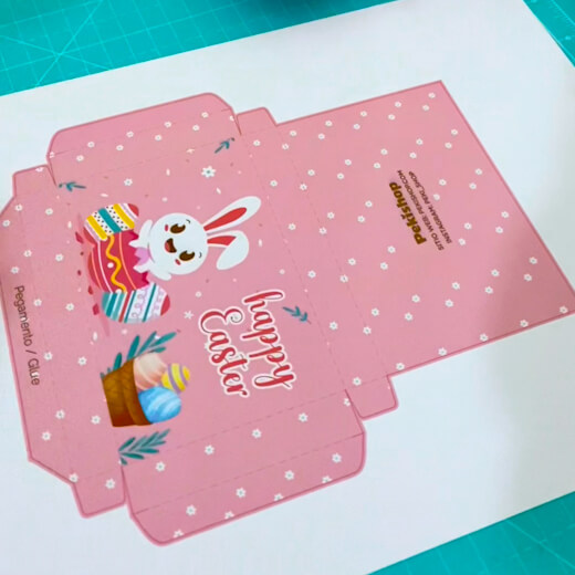 ¡Dulce Conejito! Caja KitKat de Pascua vista 2