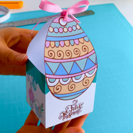 Nidito Sorpresa! Caja Huevos de Pascua vista 1